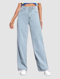 Women Jean Straight Fit High-Rise Stretchable Jeans