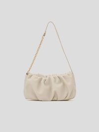 IRENE SOFT GATHERED SHOULDER BAG