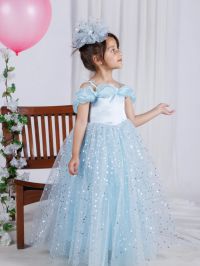 Icey Frozen Princess Ball Gown