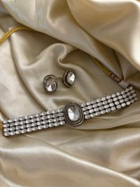 Luxe Polki Necklace Set