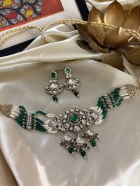 Polki Pearl Majesty Choker